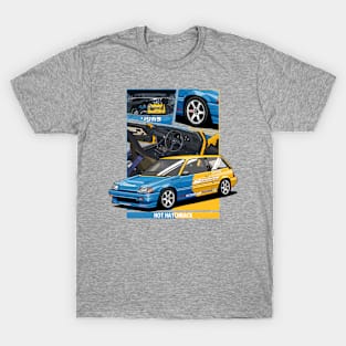 Modern Expressive Dual Tone hatchback modification T-Shirt